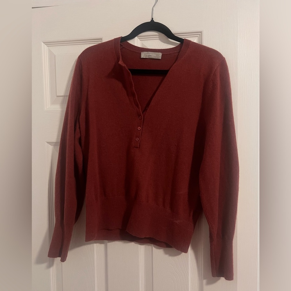 Rust Red Sweater
